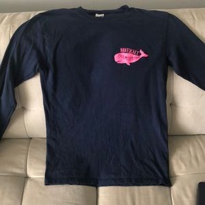 Blue Nantucket Long Sleeve shirt.